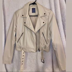 Women’s Leather Biker Jacket